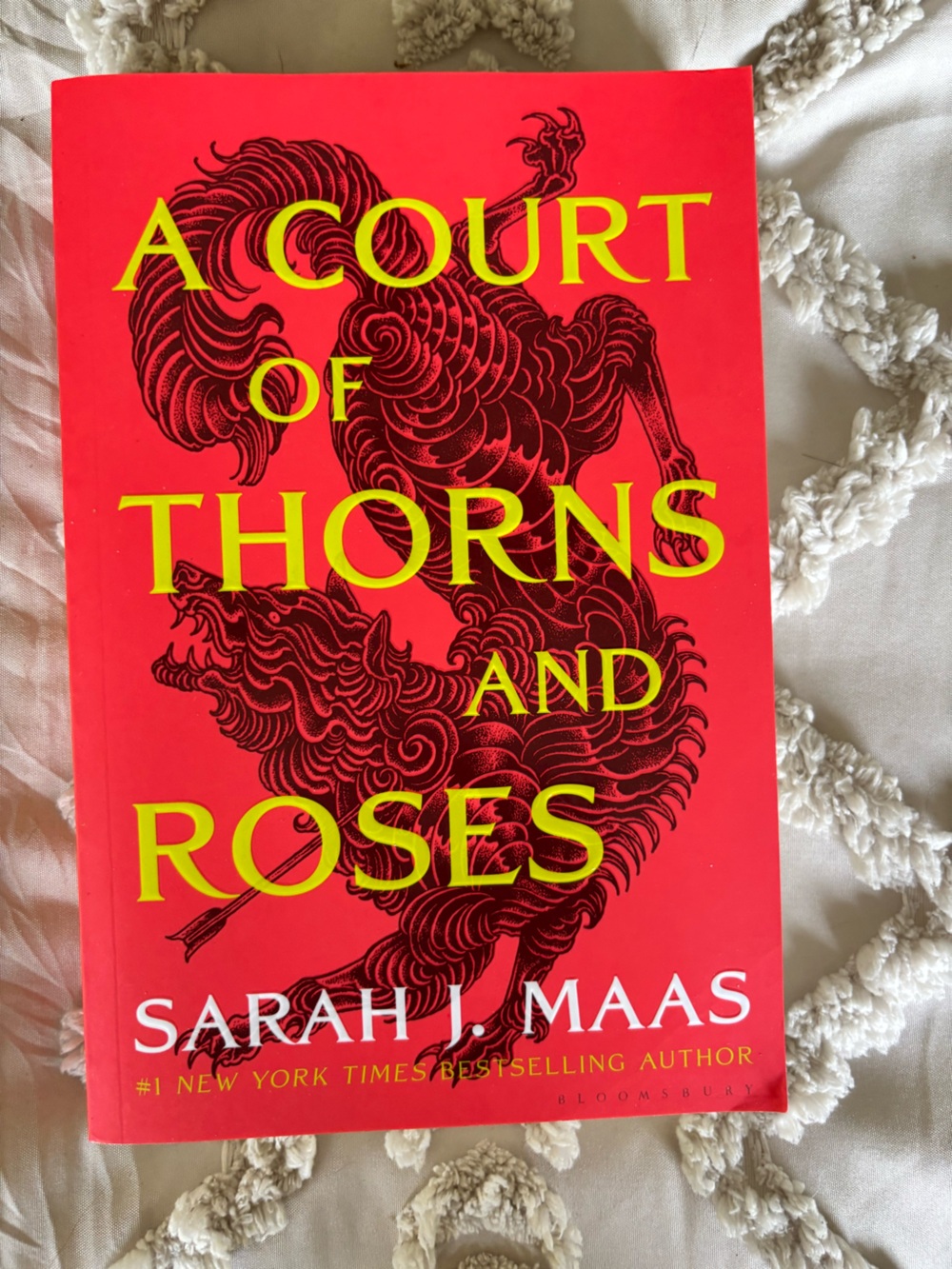 A Court of Thorns And Roses book by Sarah J Maas